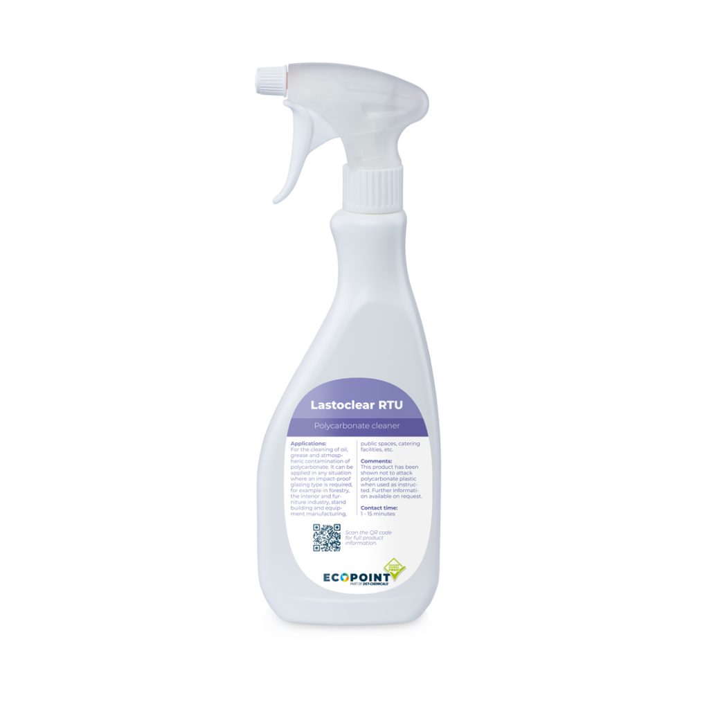 Lastoclear RTU - Polycarbonate cleaner - Eco-Point