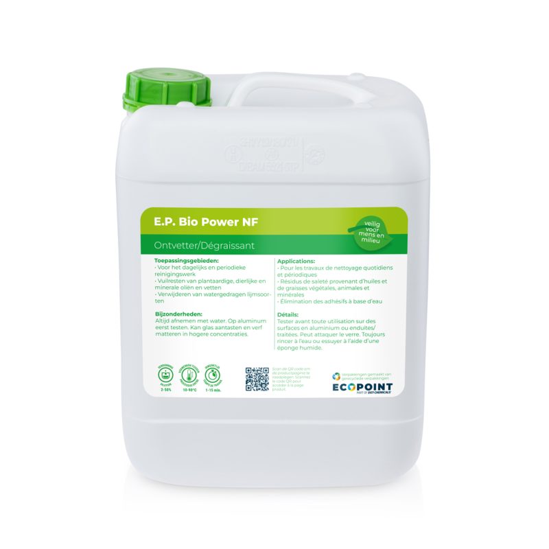 E.P. Bio Power NF -Ontvetter voor de voedingsmiddelenindustrie - Eco-Point