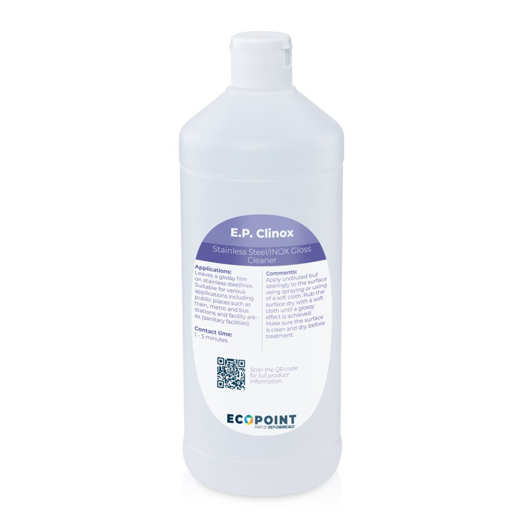 E.P. Clinox - Stanless steel/INOX Gloss Cleaner - Eco-Point