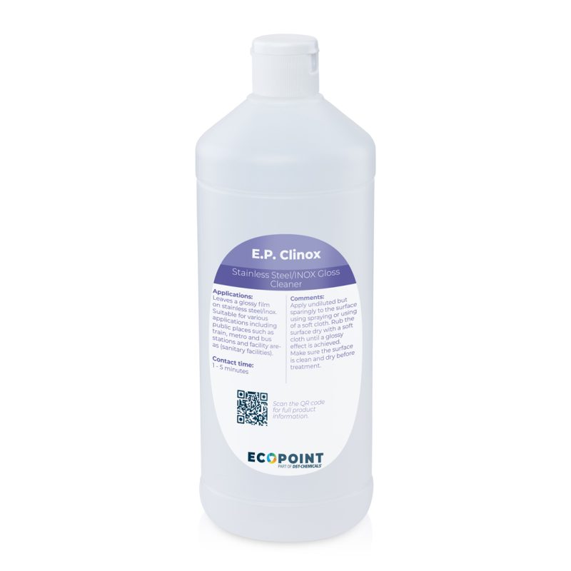 E.P. Clinox - Stanless steel/INOX Gloss Cleaner - Eco-Point