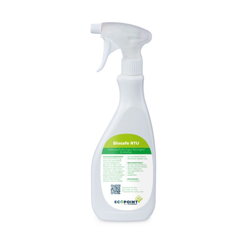 Biosafe RTU - Gebrauchsfertiger Reiniger/Entfetter - Eco-Point