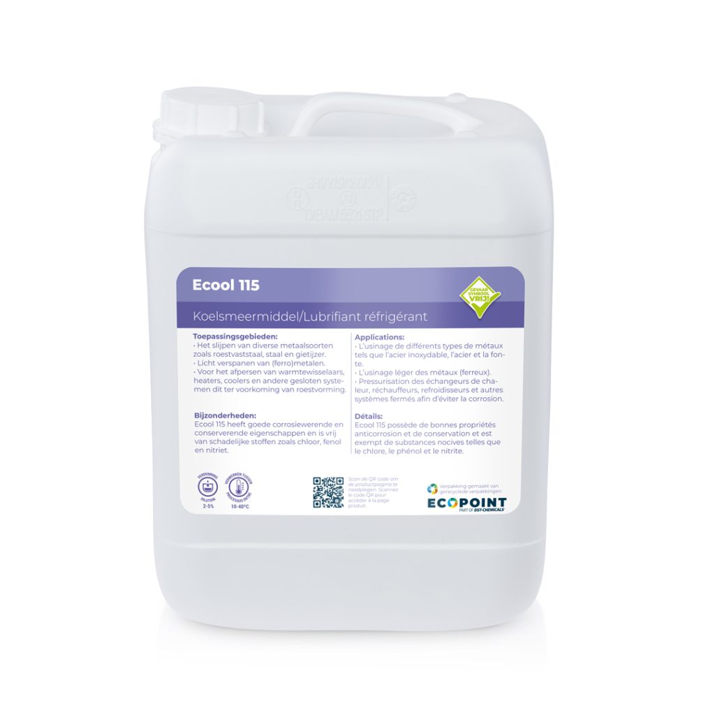 PR243_Ecool-115_NLFR_Drum_10Lmeer Ecool 115 - Koelsmeermiddel - Eco-Point