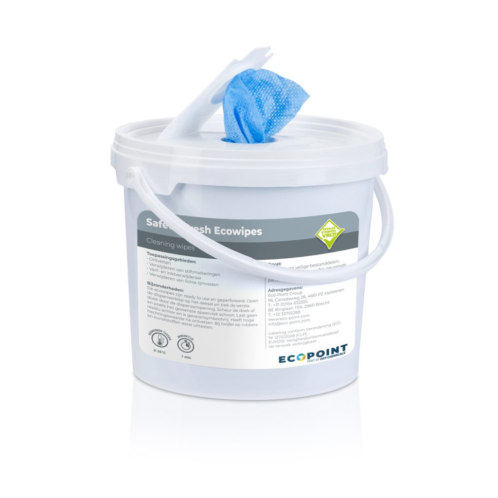 PR252_Safeco-Fresh-Ecowipes_NL_Wipesmeer Safeco Fresh Ecowipes - Cleaning wipes - Eco-Point