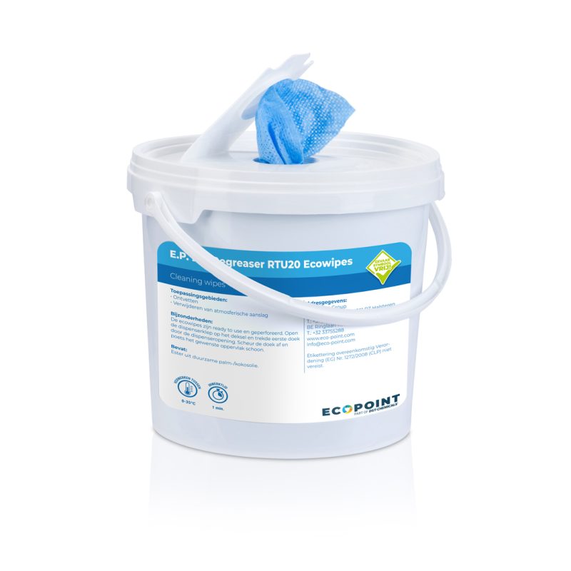 E.P. Bio Degreaser RTU20 Ecowipes - Cleaning wipes - Eco-Point