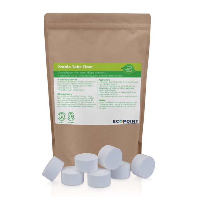 Probio Tabs Floor 20GR - Vloerreiniger met extra diepe reiniging - Eco-Point